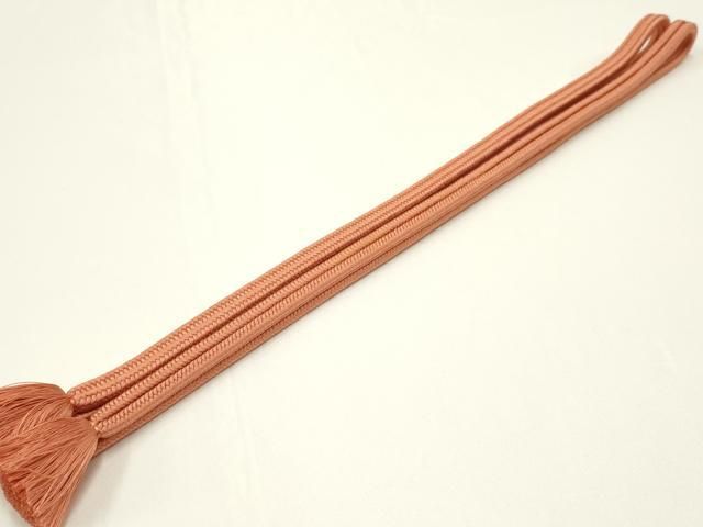 平和屋着物 上 有職組紐道明 帯締め 冠組 深支子色 宮内庁御用 国立博物館御用 東京芸術大学御用 AABA9979ay