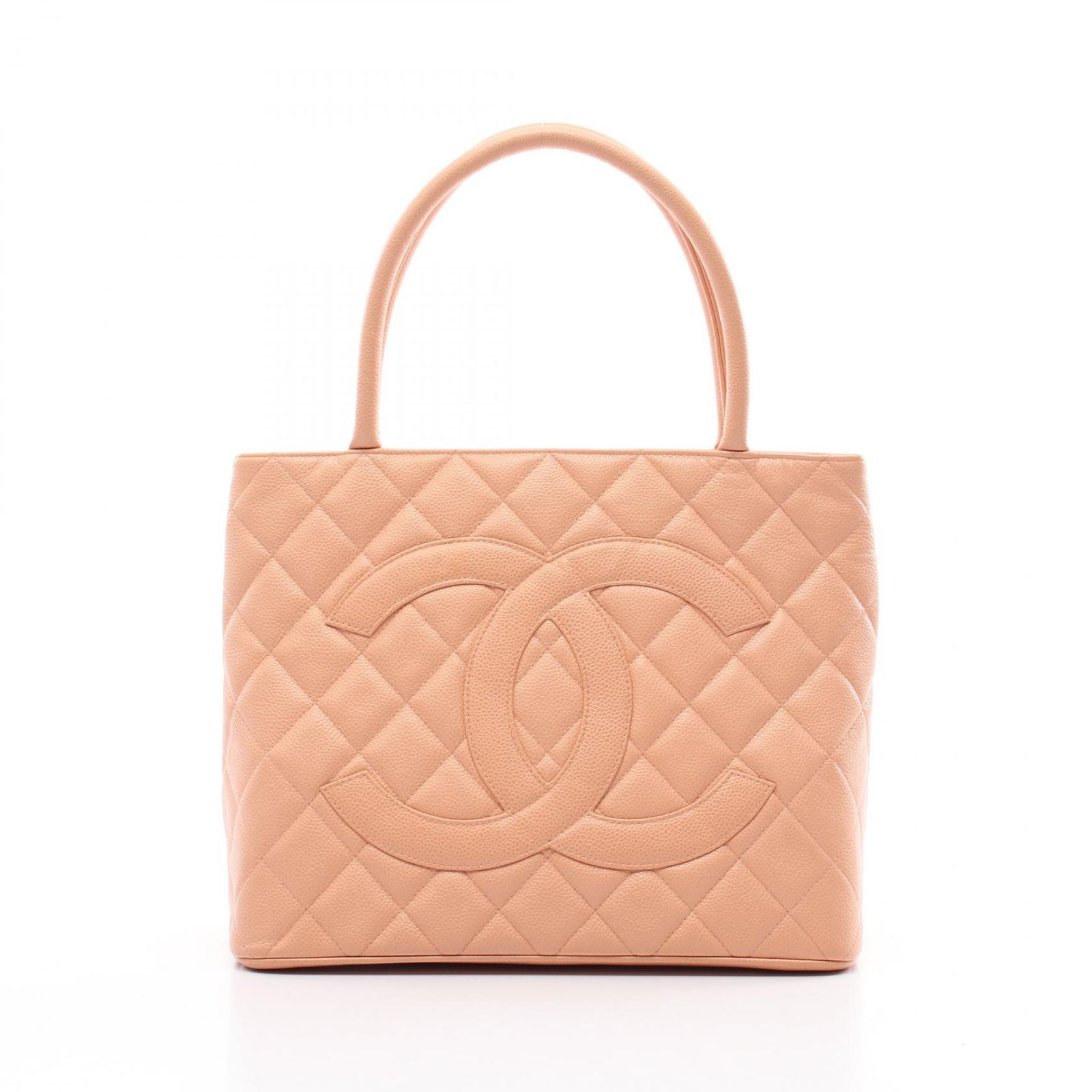 シャネル CHANEL トートバッグ 復刻トート コーラルオレンジ レザー 復刻トート レディース Used A