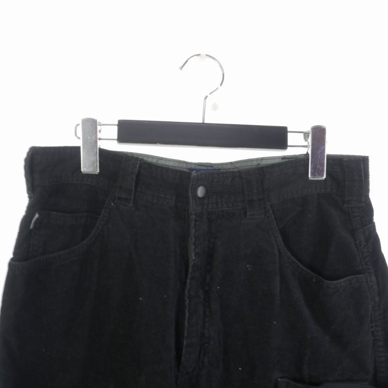 STUSSY ブラック カーゴパンツ STUSSY ステューシー パンツ メンズ Ripstop Cargo Beach