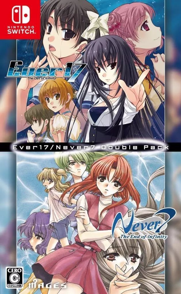 ニンテンドースイッチソフト Ever 17|Never 7 Double Pack 版