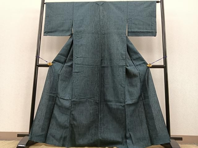平和屋着物○上質な紬 霞文 正絹 逸品 CAAR8059vf