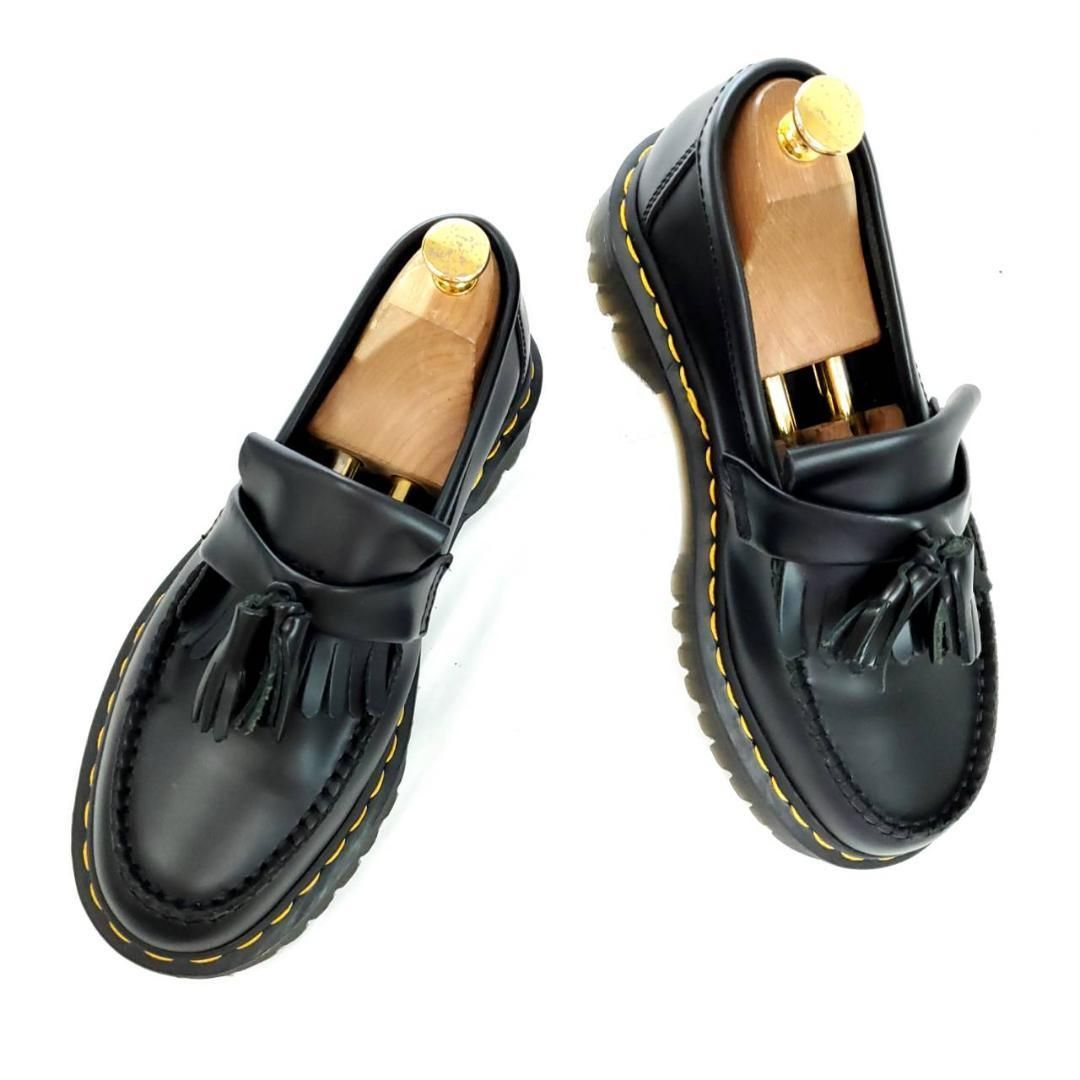 ドクターマーチン　エイドリアン　BEX　タッセル　艶消しブラック　キルト　UK5 ドクターマーチン エイドリアン BEX タッセル 艶消しブラック