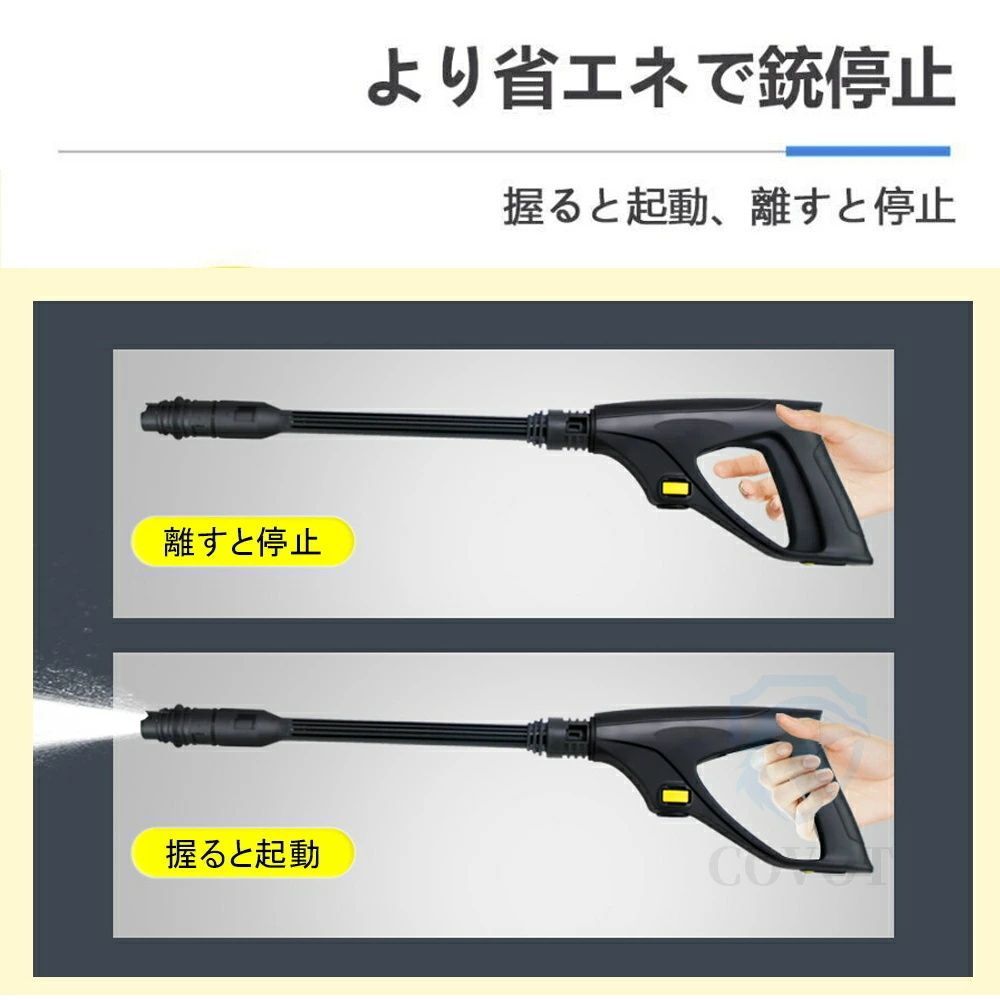高圧洗浄機 業務用 1800W 17MPa 水道直結 自吸両用 高圧ホース