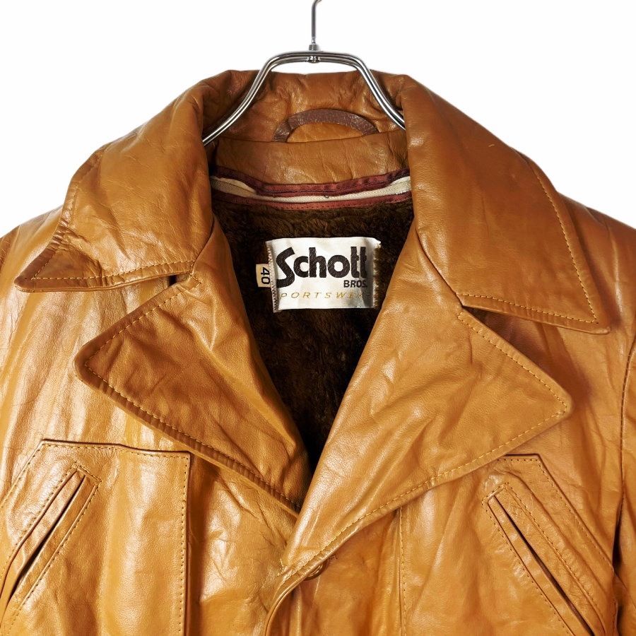 ショットSchottボアライナー付き本革リアルレザージャケット革ジャン