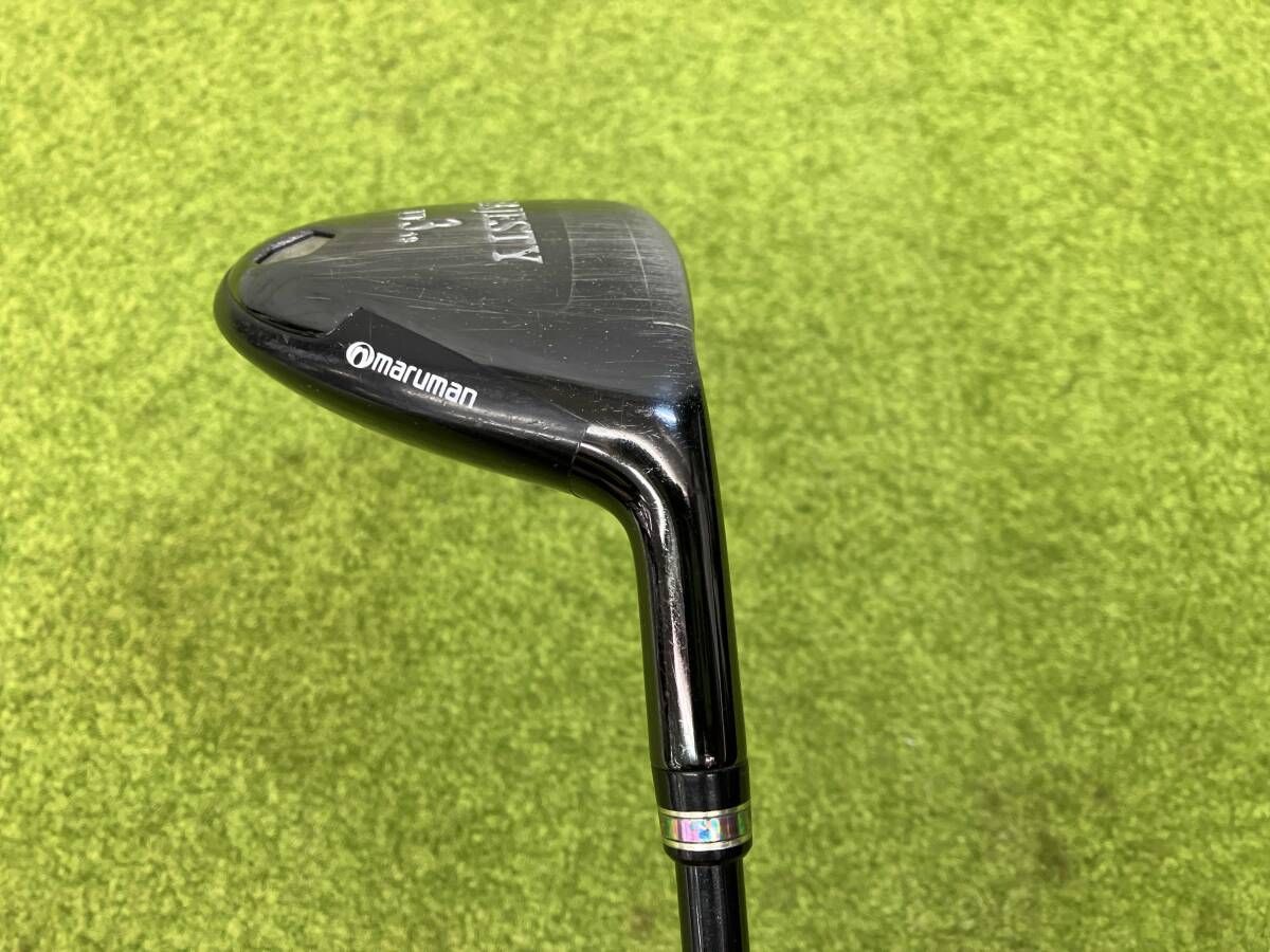 最短当日配送。 maruman MAJESTY ROYAL BLACK UF3 LV-510 for UF フレックスR ロフト角19 ユーティリティ ゴルフ クラブ 動作済