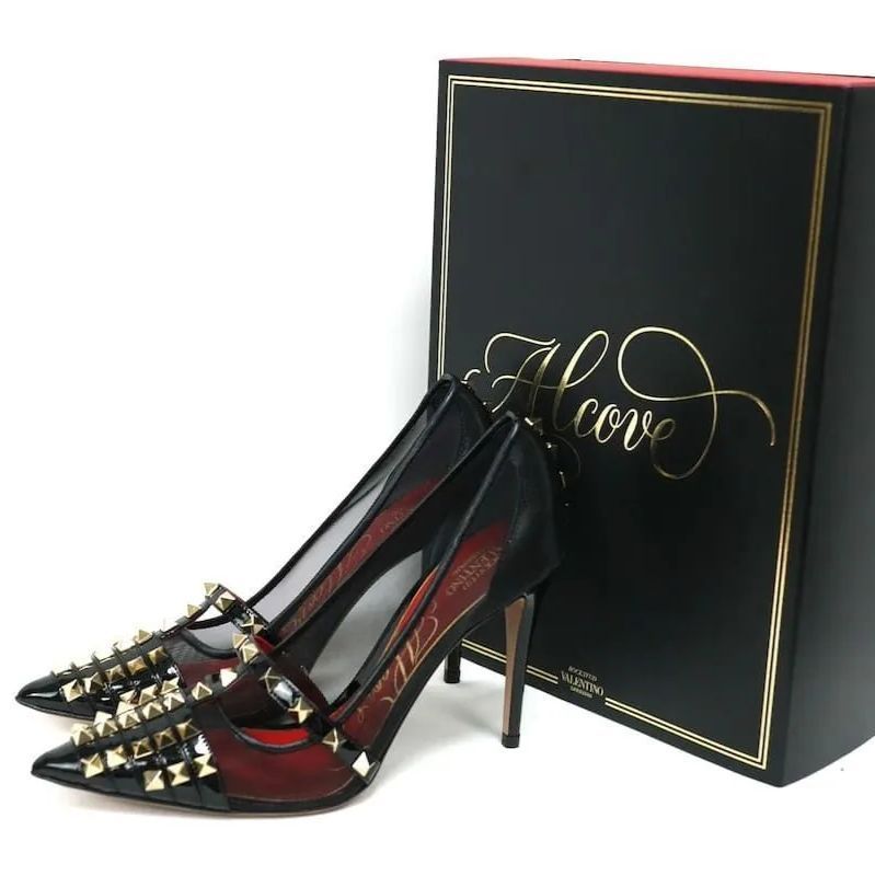 VALENTINO GARAVANI ヴァレンティノ Rockstud Alcove pumps ロック 