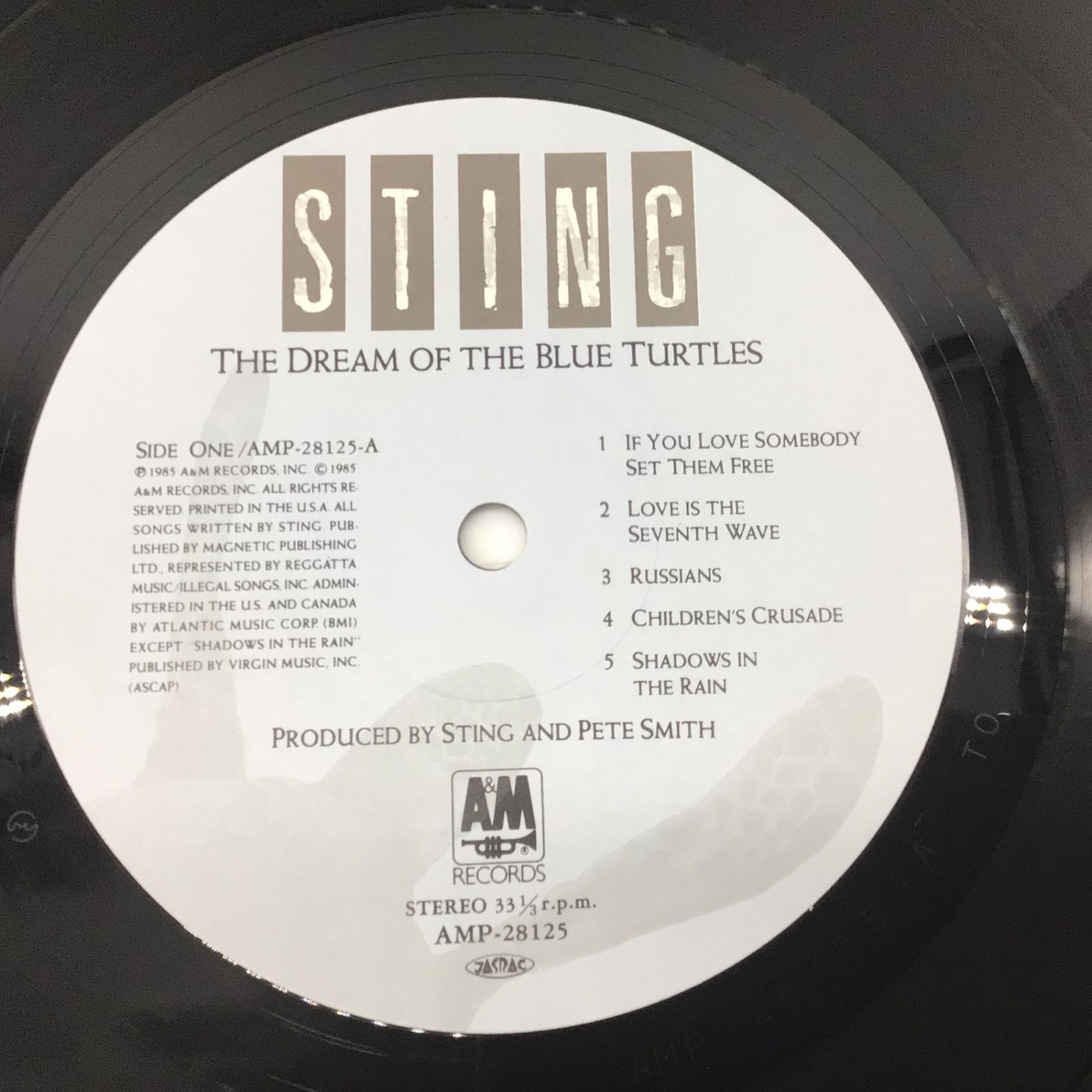 9205 【LPレコード 帯付 国内盤】Sting スティング The Dream Of The