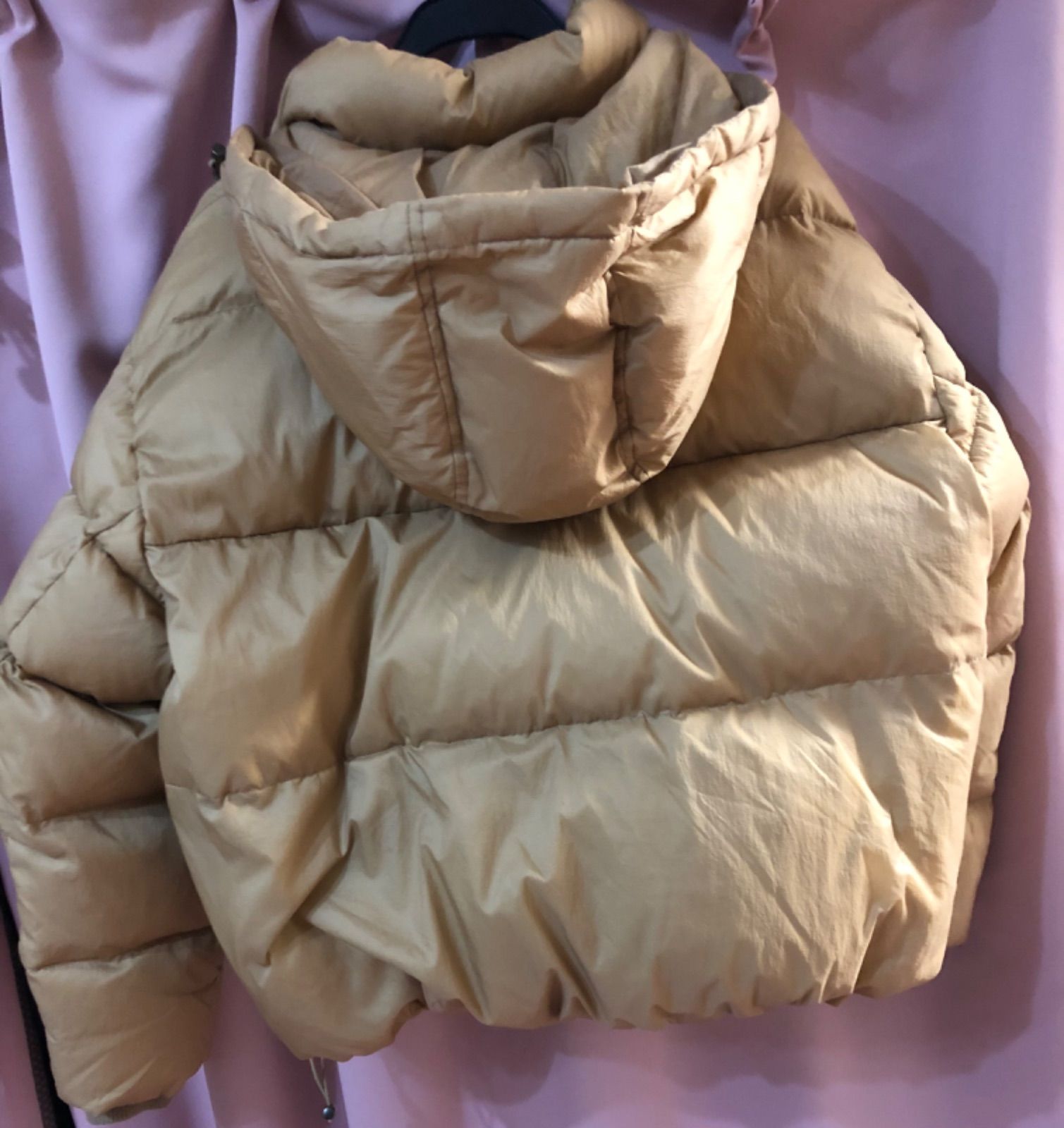 マイニア ボリュームショートダウン キャメル 古着 トレンド◎ ୨୧ ⑅ My nia マイニア ボリュームショート