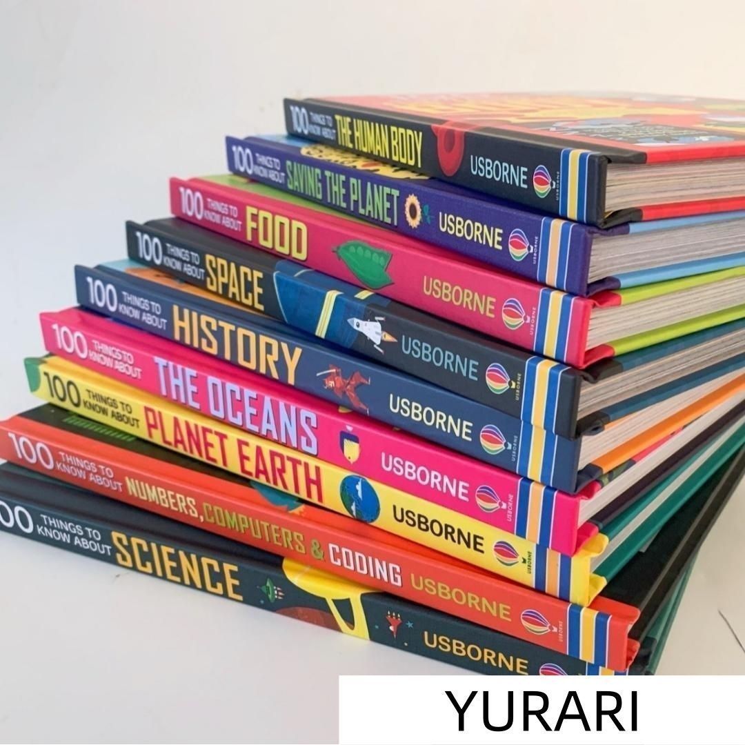 新品未使用】英語絵本 Usborne 100 things to know 11セット 洋書#602 - メルカリ 新品未使用】英語絵本 Usborne 100 things to know 11セット 洋書#602 - メルカリ