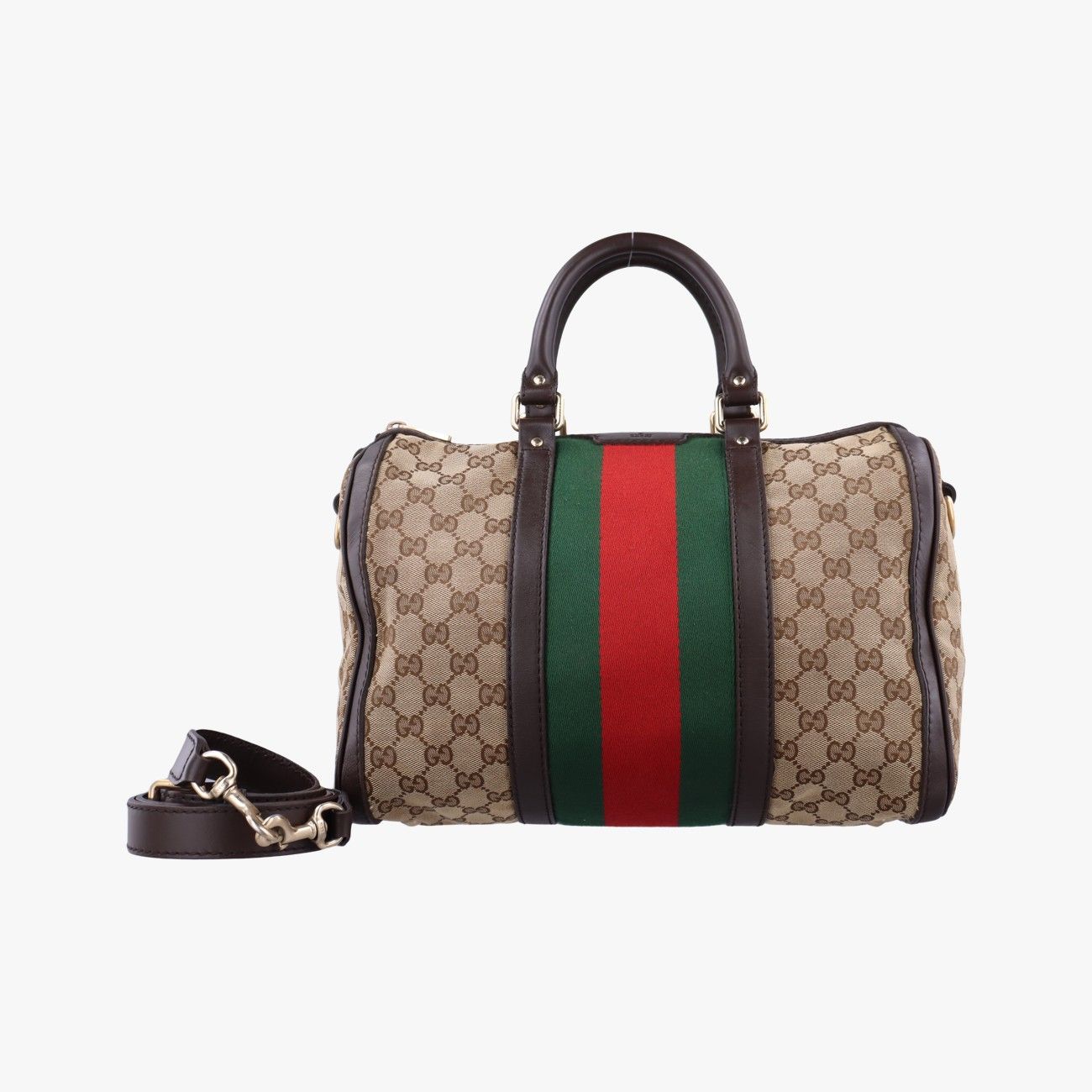 グッチGucciシェリーライン マルチカラー キャンバス×レザー 247205 A010185907