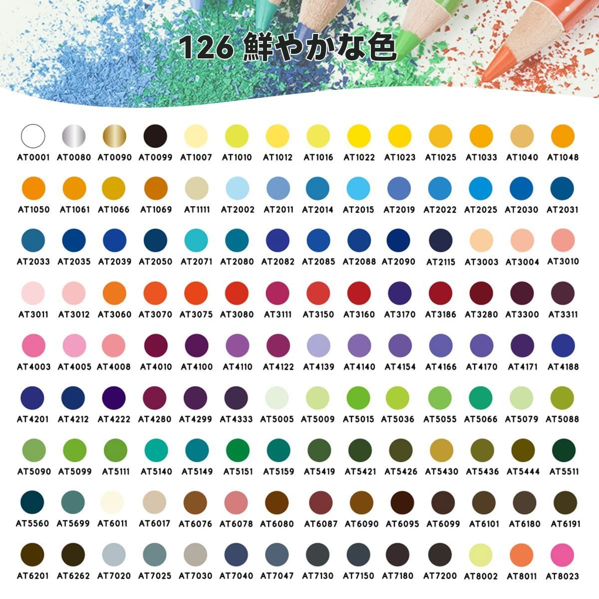 大人の塗り絵色鉛筆