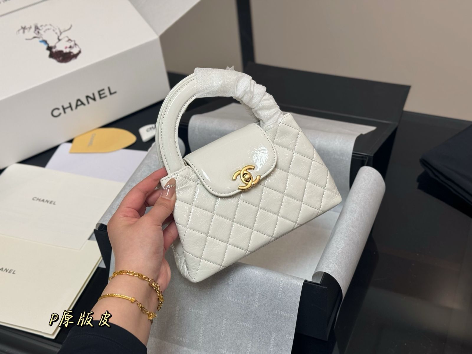 今日特価】Chanel 23K Kelly シャネル 23K ケリー バッグ - メルカリ