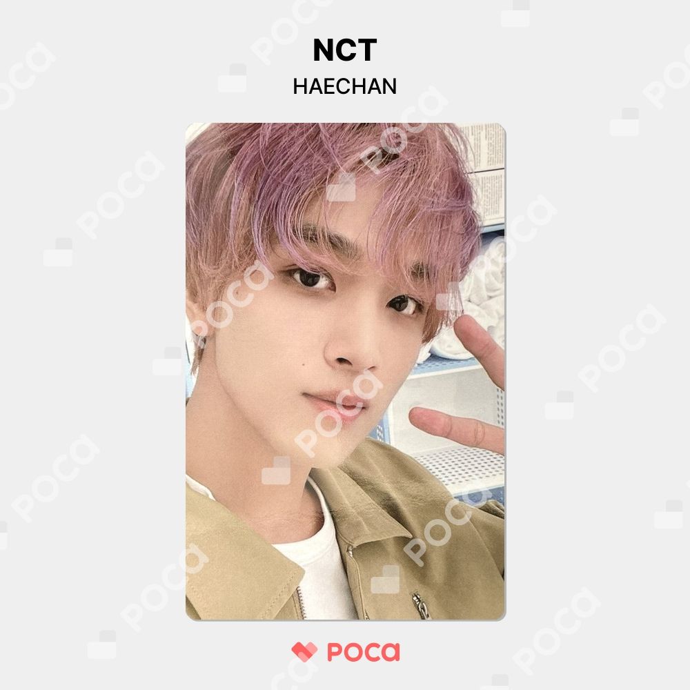 NCT ヘチャン トレカ DREAM LAUNDRY SHOP RANDOM CARD PACK MD