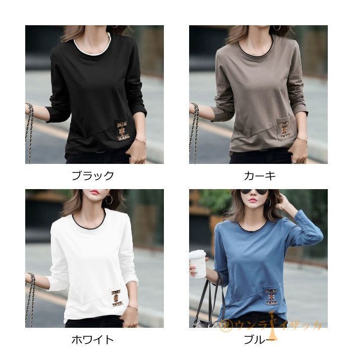 カジュアルシャツ カットソー Tシャツ シニアレディース 長袖 春秋着 上着 セーター 薄手 トップス 春秋着 カジュアル 着回し力 母へ カットソー レディース Tシャツ 長袖 新作 春秋 伸縮性 トップス