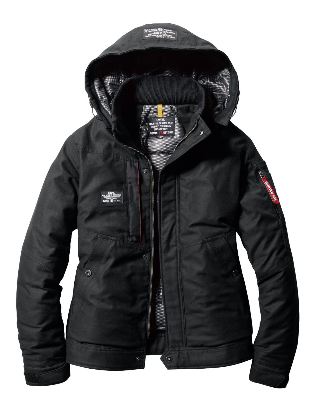 [バートル] 防寒服 サーモクラフト 防寒ジャケット(単品) 8210 THERMOCRAFT サイズS～XL L 35ブラック
