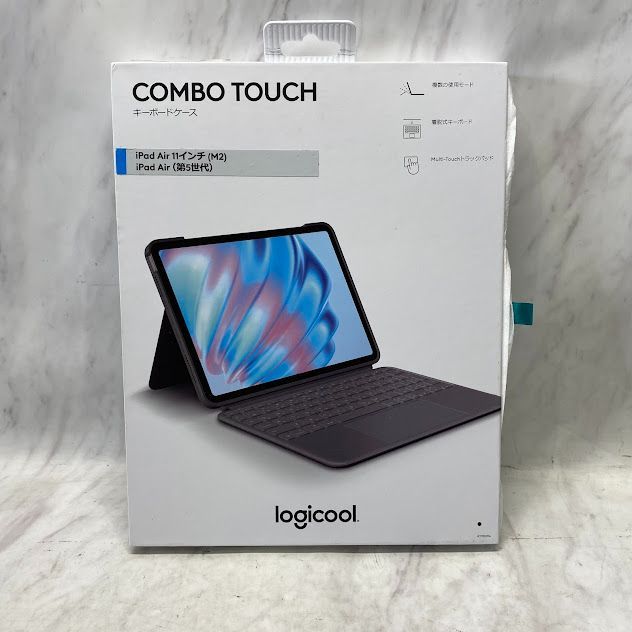 【開封済・未使用品】ロジクール Combo Touch iPad air 11インチ M2 iK1178GRA キーボード付き A0816 0925ML013 0120240909102617