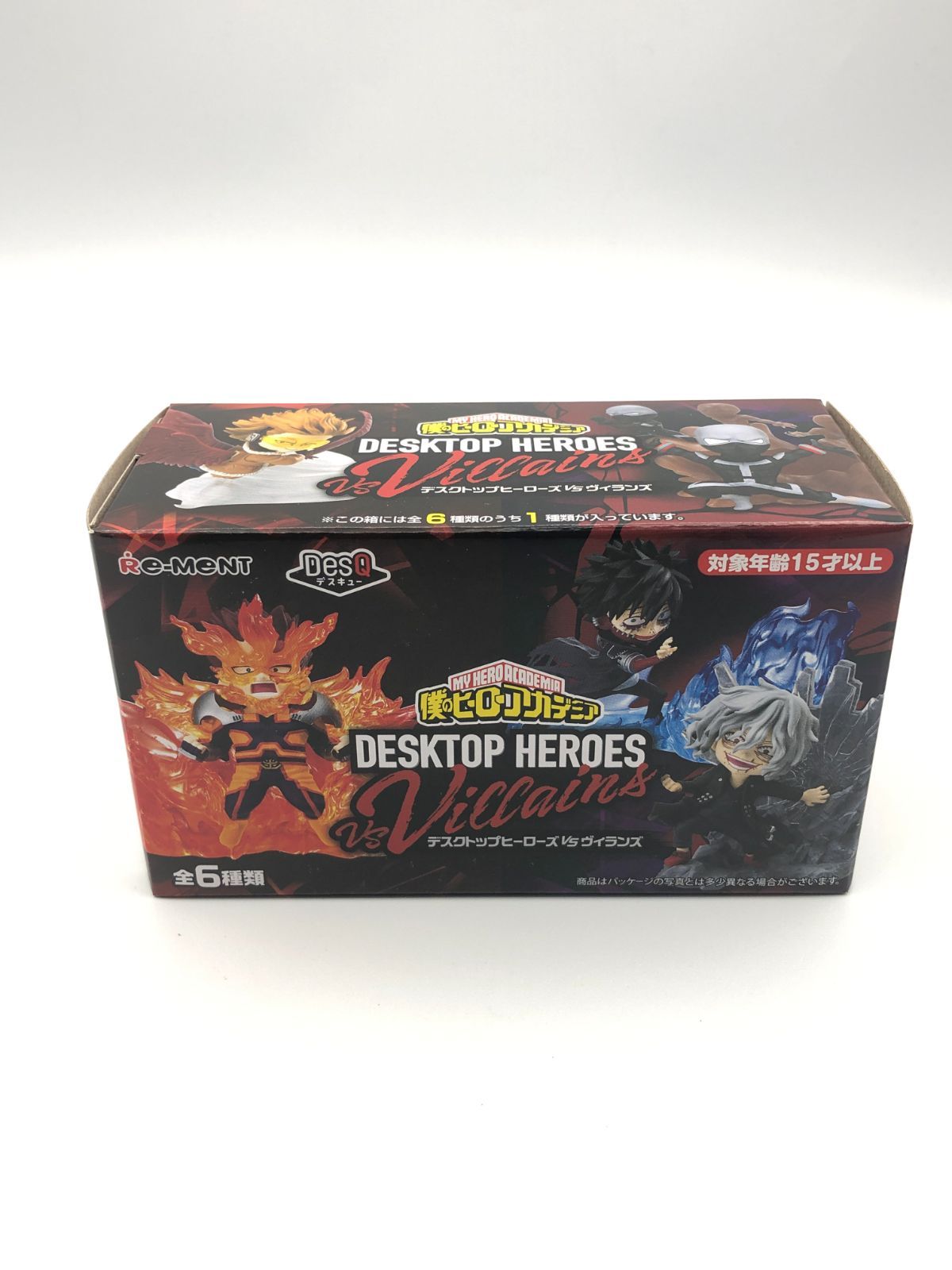 単品商品】僕のヒーローアカデミア DesQ DESKTOP HEROES vs Villains[リーメント] メルカリ