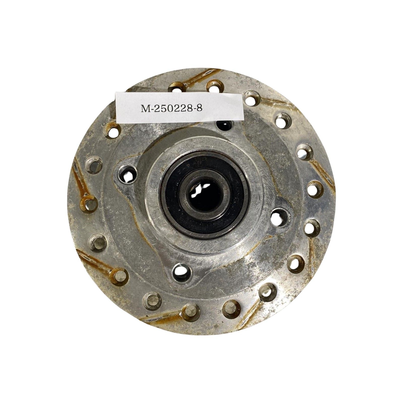 ハンドメイド 当時物 純正 CB400F フロントホイールハブ 4 検) CB350F CB500F