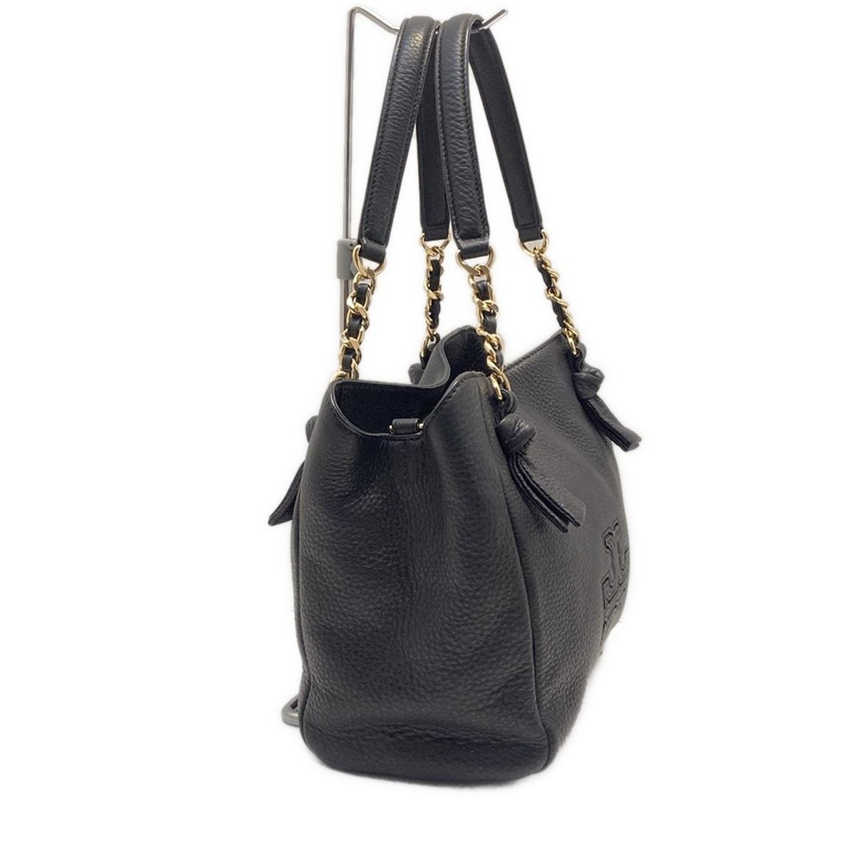 TORY BURCH(トリーバーチ) トートバッグ - 黒 チェーンハンドル