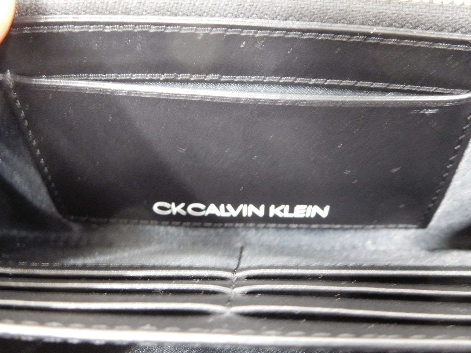 CK CALVIN KLEIN カルバンクライン 長財布 レザー 817637 イエロー 