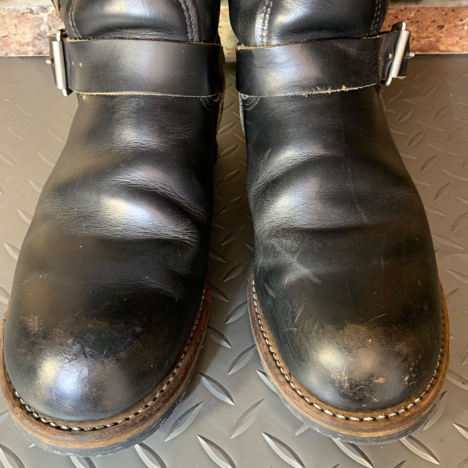 ☆REDWING 8270 ナイフポケットエンジニアブーツ PT91前期 茶芯
