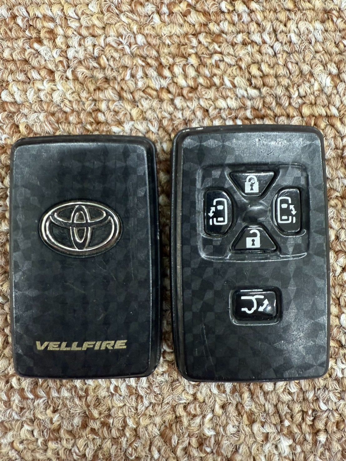 スマートキー トヨタ ヴェルファイア 5ボタン 271451-6221 - メルカリ