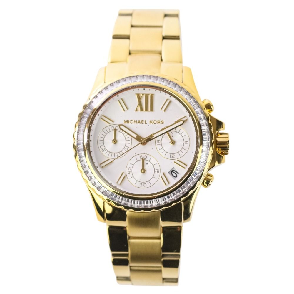 美品 MICHAEL KORS マイケルコース EVEREST クオーツ レディース
