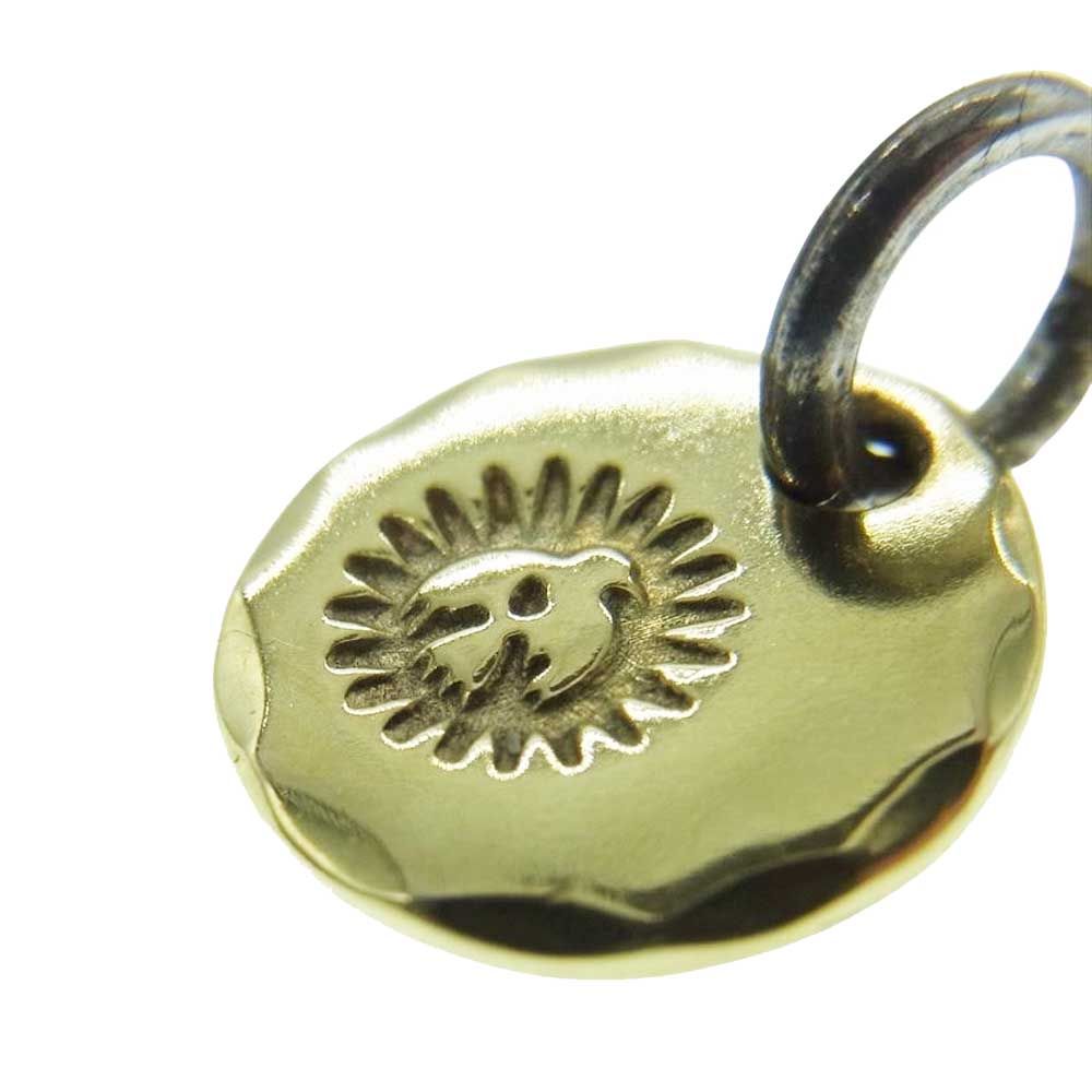 WINGROCK ウィングロック 18K 全金メタル タタキ ペンダント トップ