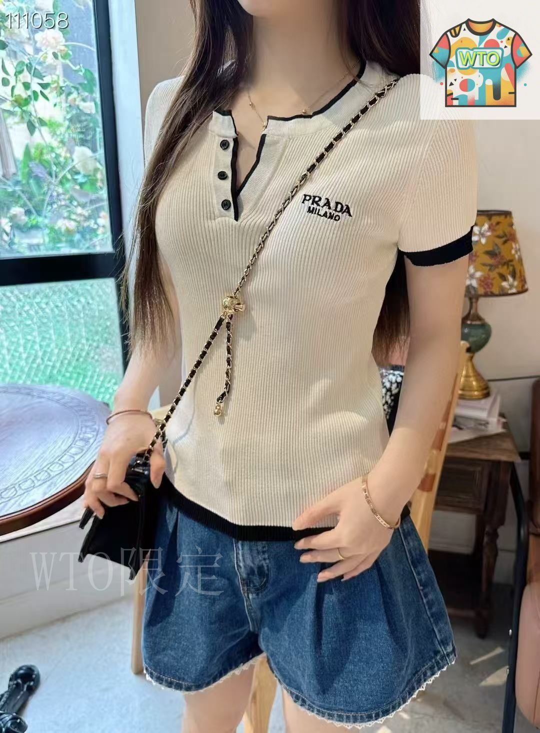 今日特価】Prada プラダ アルファベット刺しゅうカラー
