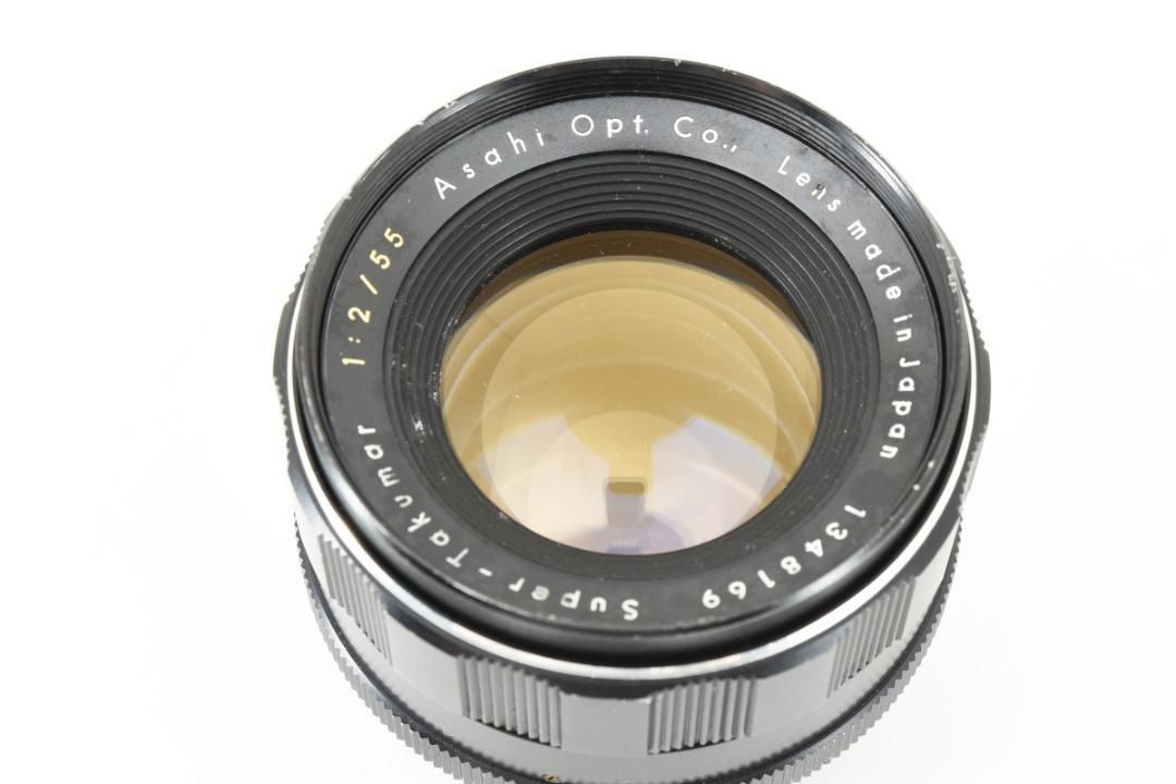 ☆前期型☆ Super Takumar 55mm F2 フード付 F0105 ☆前期型☆ Super Takumar 55mm F2 フード付 F0105 - メルカリ