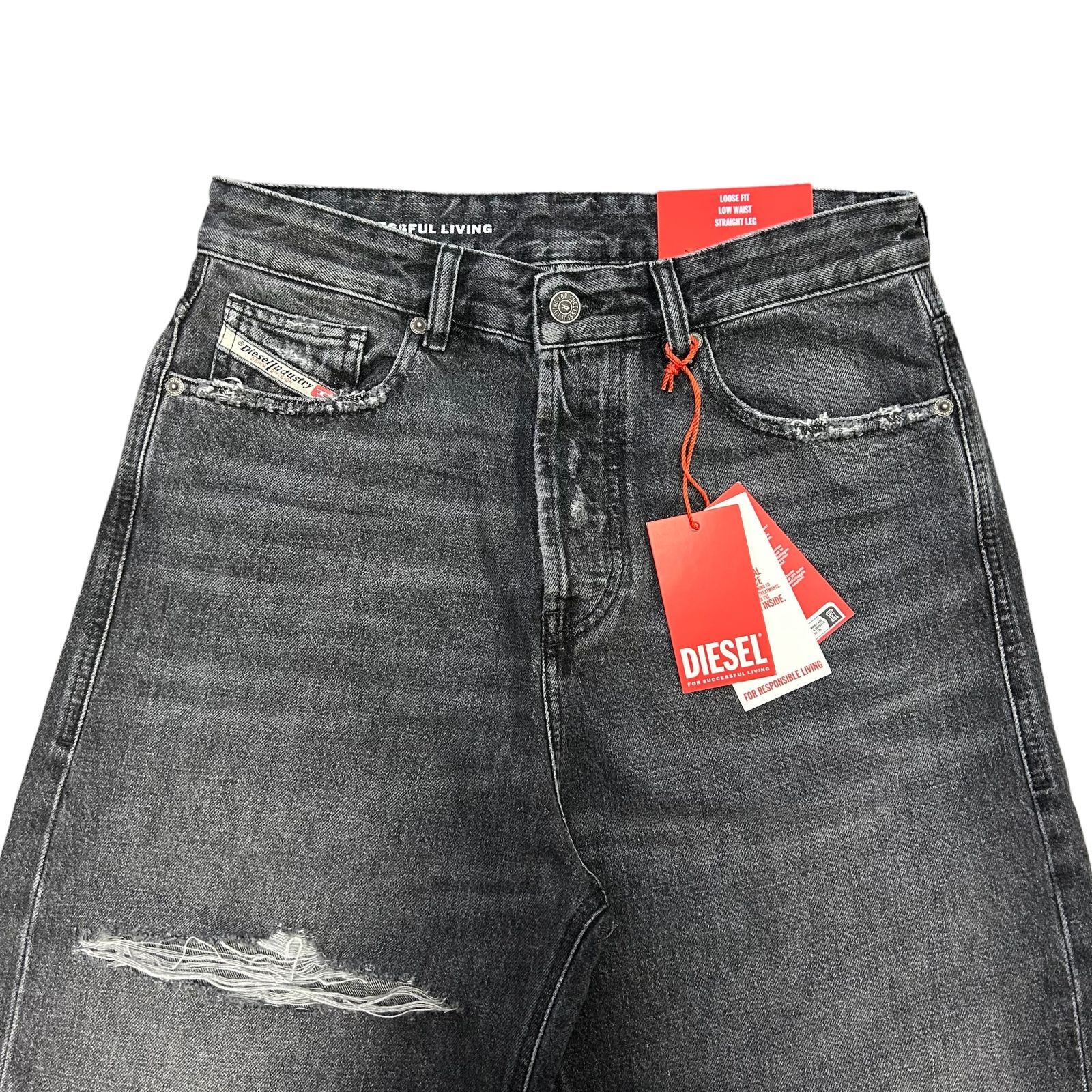 Diesel d-sire ダメージワイドデニム （新品 DIESEL 1996 D SIRE 