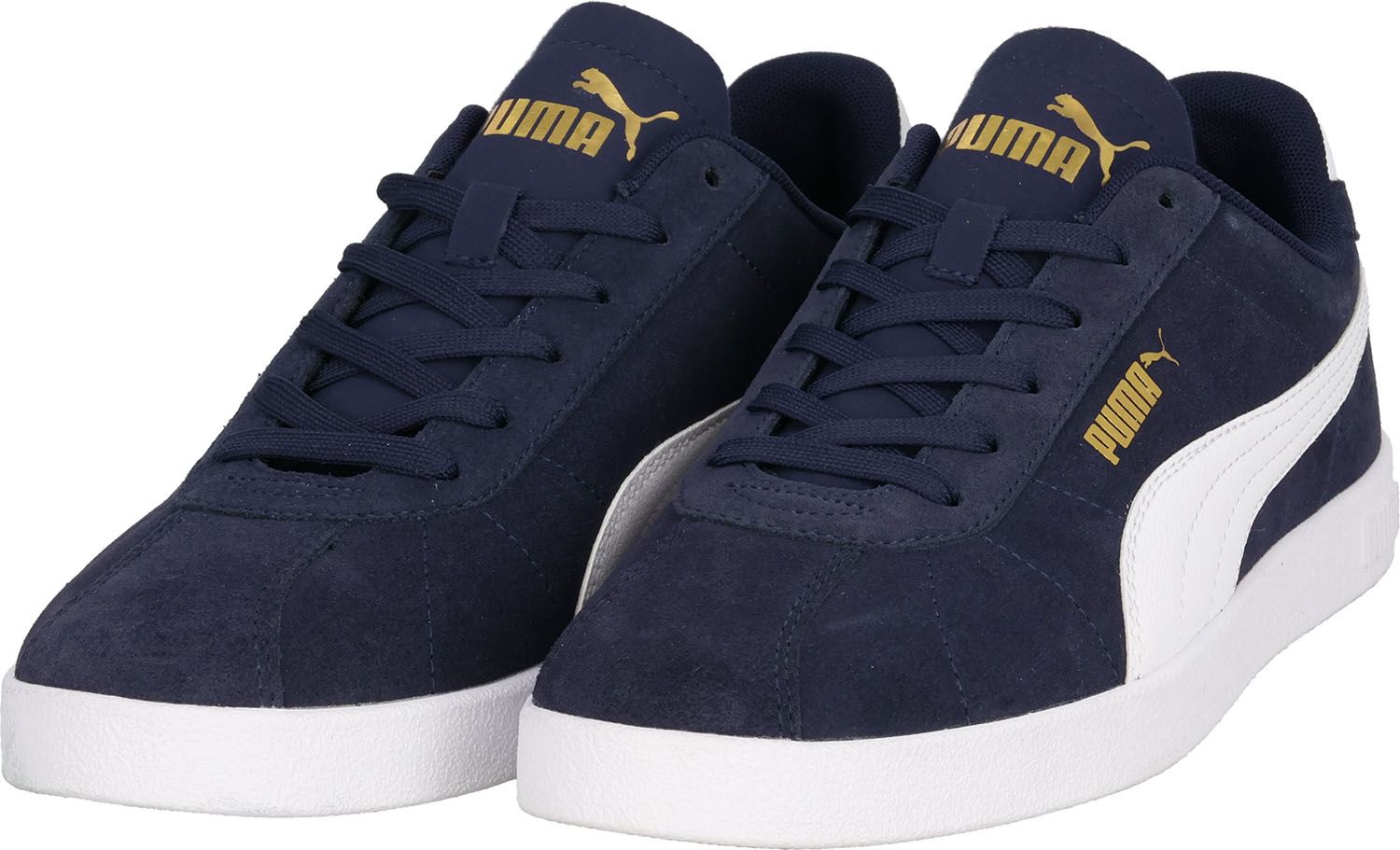プーマ PUMA PUMACLUB2 メンズ レディース スニーカー 靴 シューズ ウォーキング ローカット スエード デイリー タウンユース 普段使い 通勤 通学 快適 39744404 プーマ ネイビー|プーマ 225