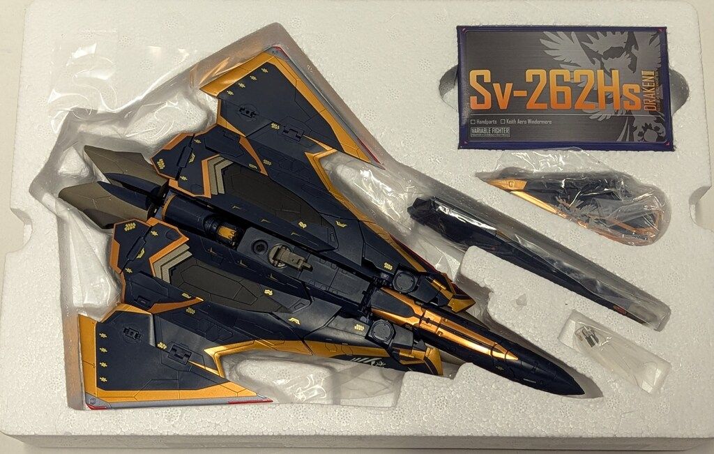 バンダイ DX超合金 マクロスΔ Sv-262Hs ドラケンIII (キース・エアロ 