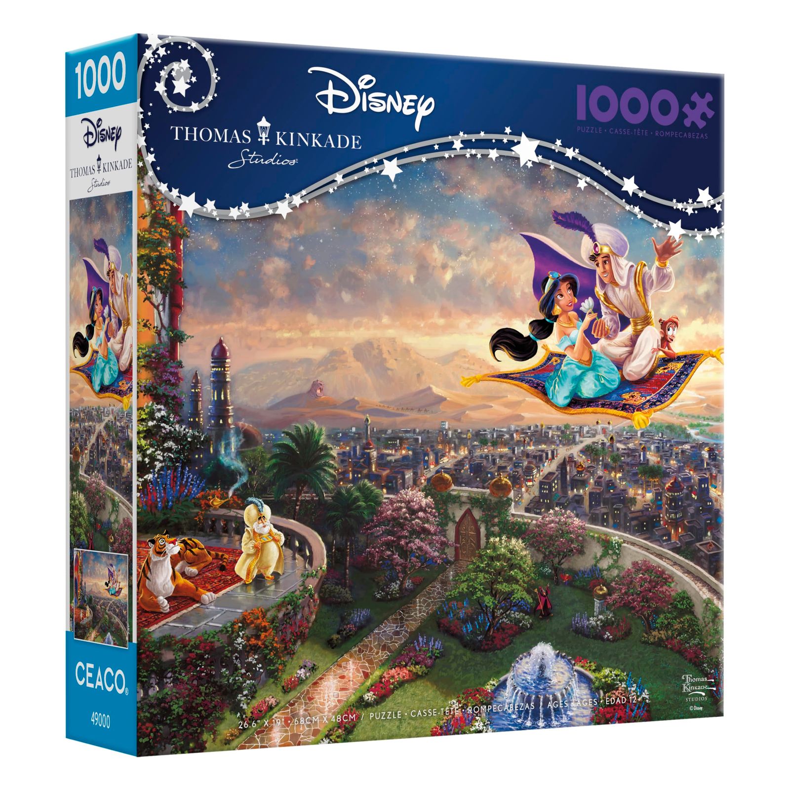 ディズニー ジグソーパズル 780ピース アラジン 3Dホログラム ディズニー ジグソーパズル 780ピース アラジン 3Dホログラム