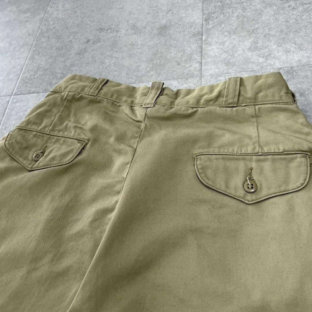 1960s アメリカ軍 USMCチノトラウザース 1960s アメリカ軍 USMCチノトラウザース 60's USMC ZIP CHINO TROUSERS