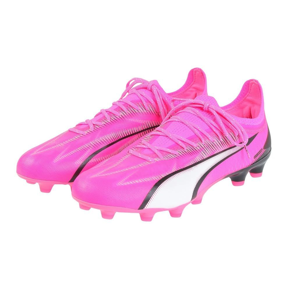 PUMA プーマ K ウルトラ アルティメット HG|AG ポイズンピンク|プーマ ホワイト|プーマブラック 26.0CM