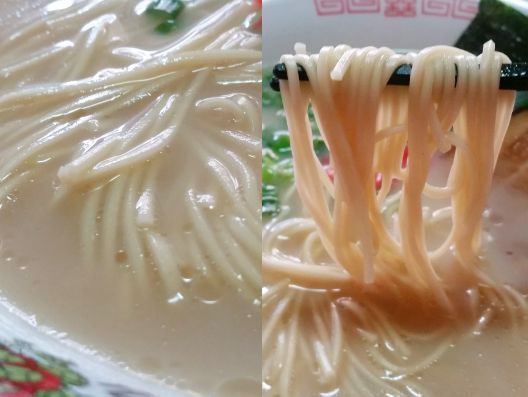 New 九州仕立て 即席ラーメン とんこつ味　 液体スープ付き