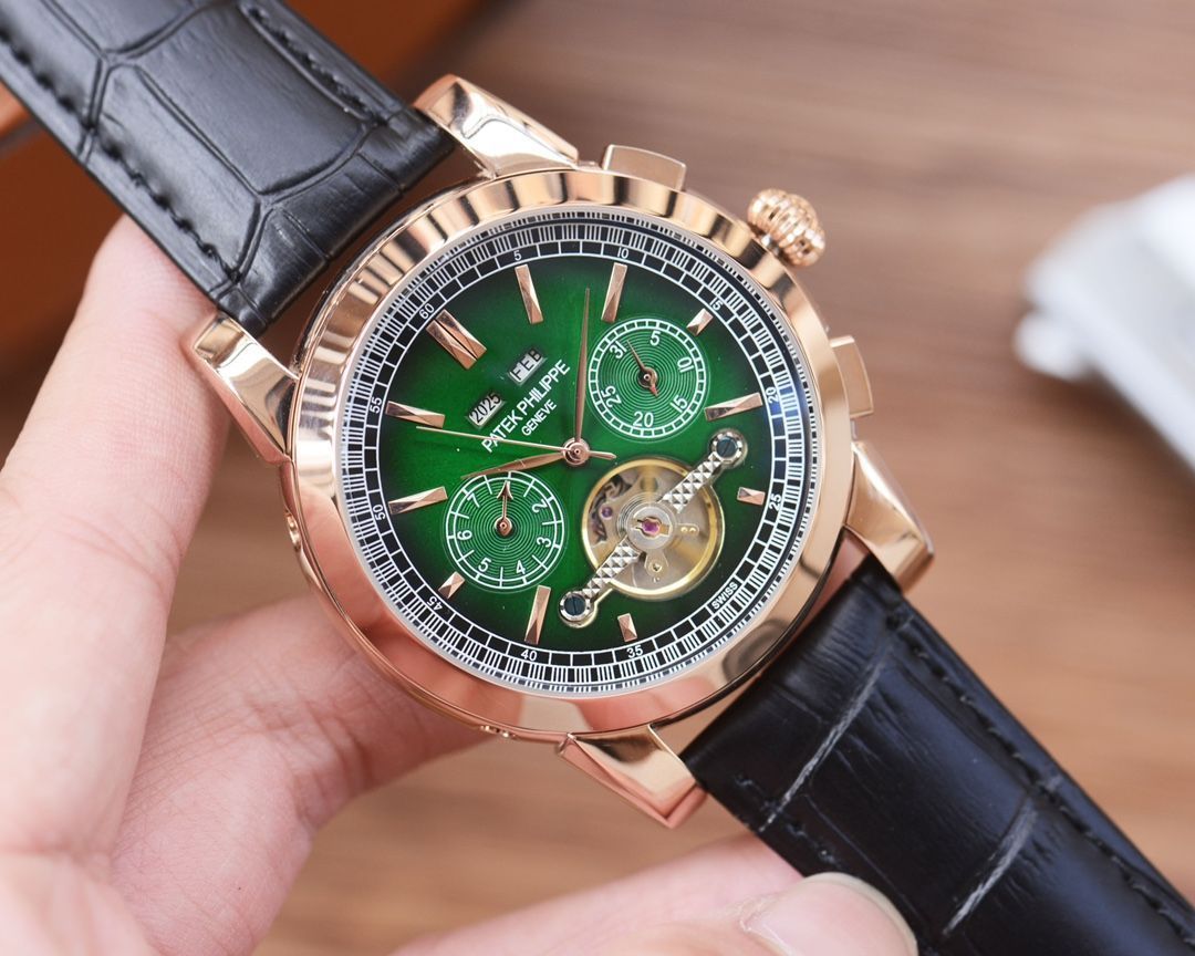 Patek Philippe] メンズ自動巻き腕時計 - 専用ケース・カード