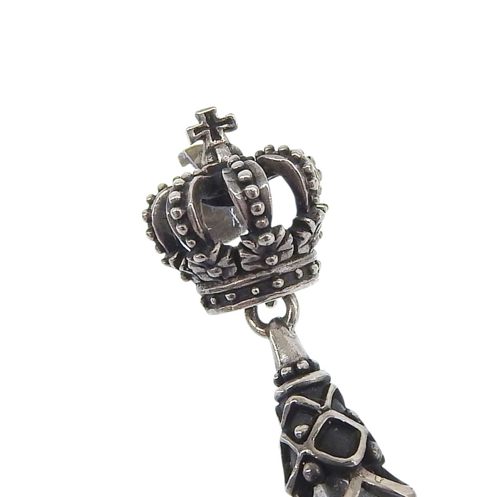 超 ジャスティンデイビス Justin Davis SEJ170A GATSBY SHORT クラウン × ティアドロップ スイング ピアス SV925 K18 メンズ WWW_SHINETEETH_COM