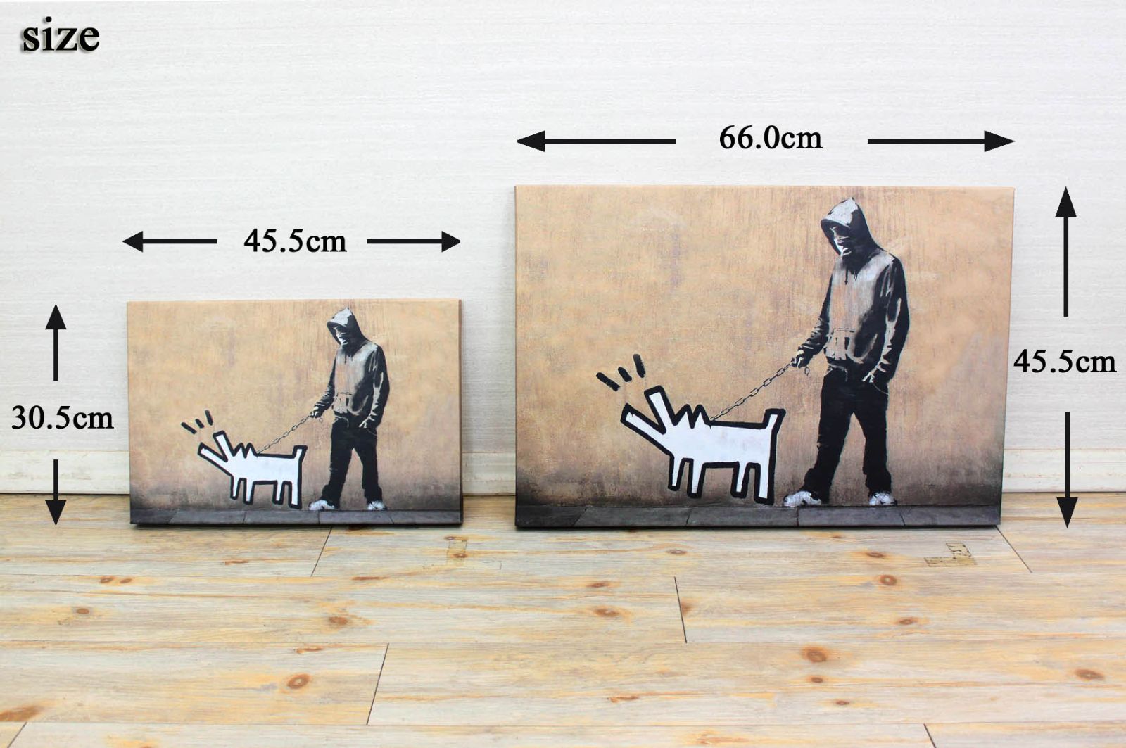 バンクシー アートパネル Sサイズ BANKSY Banksy「ゲットー フォー