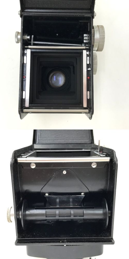 ジャンク扱い Yashicaflex 二眼レフカメラ Yashimer 1:3.5 f=80mm