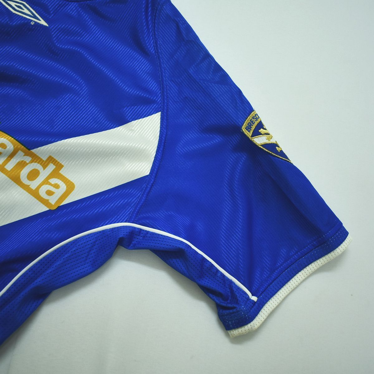 アンブロ03〜04ブレシア　バッジョ　ユニフォーム アンブロ UMBRO ブレシア カルチョ Brescia Calcio 2002-03 HOME