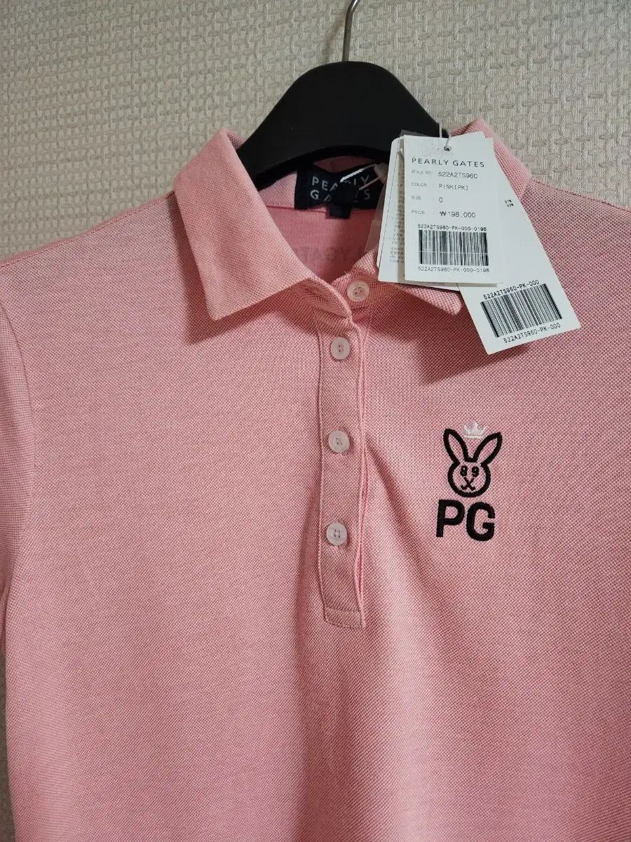 【新品未使用】PEARLY GATES パーリーゲイツ ポロシャツ 0 PEARLY GATES(パーリーゲイツ) バーニー 襟付きTシャツ