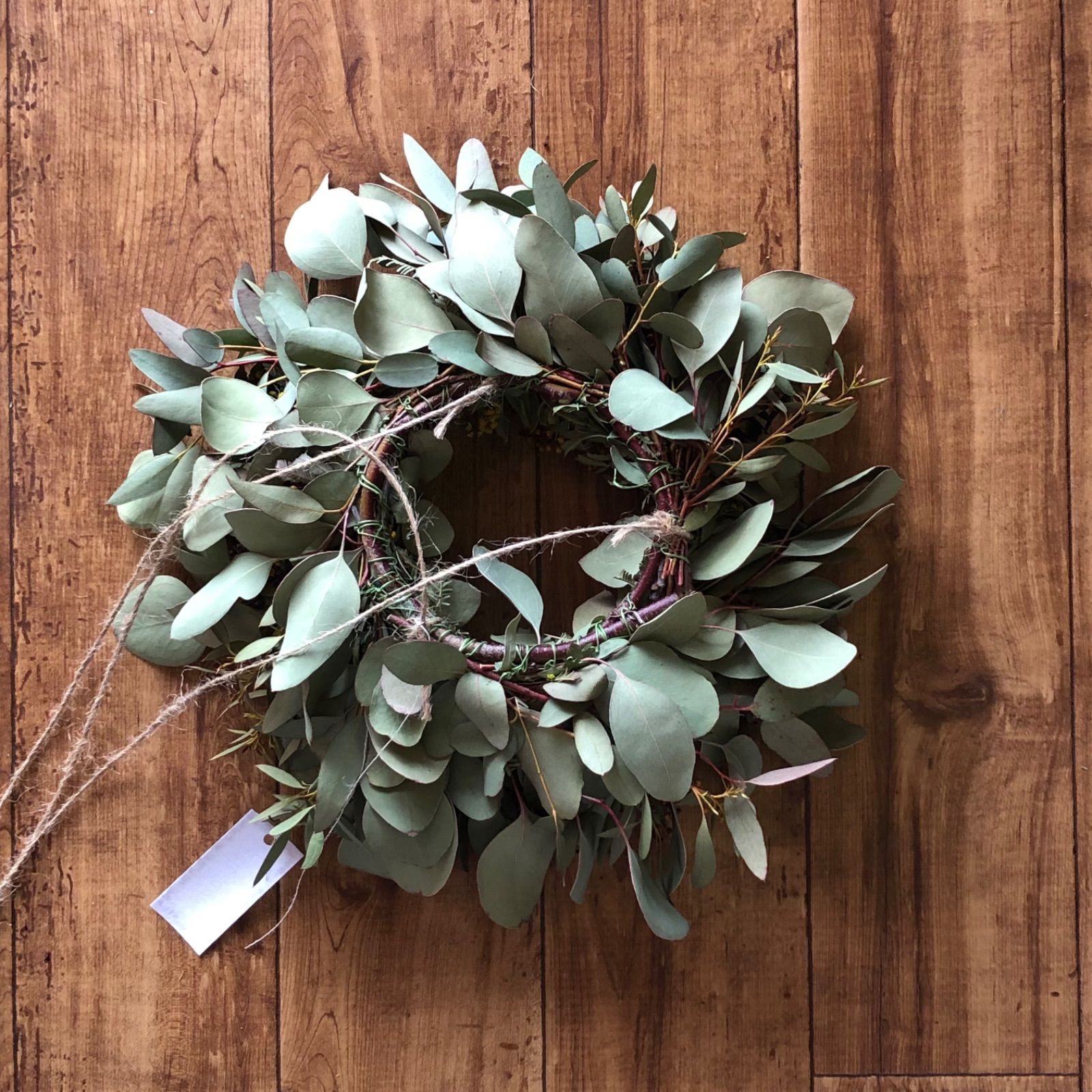 ミモザリース　ミモザユーカリリース　ミモザ　ユーカリ momoのお便り【ミモザとユーカリのリース販売】 | oder-made