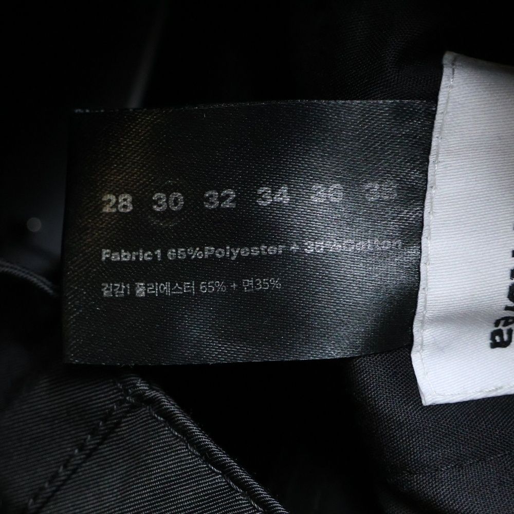 コンバーチブルカーゴパンツ ブラック