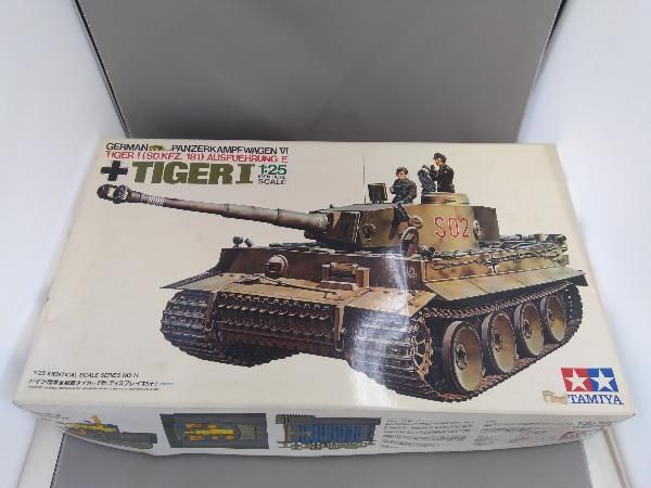 プラモデル タミヤ ドイツ陸軍重戦車タイガーI型 ディスプレイキット 1|25 戦車シリーズ No.11 30611