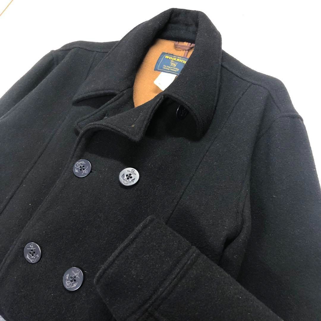 ウールリッチ ピーコート ブラック メンズM
