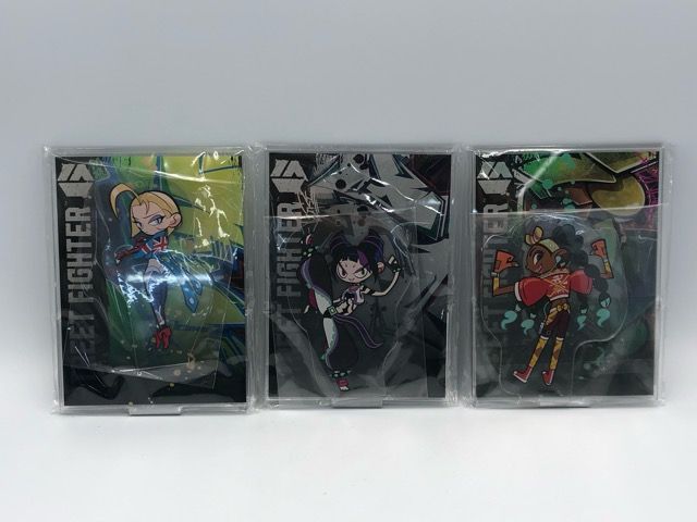 未開封★受注生産 ストリートファイター６×パセラボタワー アクリルスタンド ジュリ キャミィ キンバリー　【P2005-008】086 未開封☆受注生産 ストリートファイター6×パセラボタワー