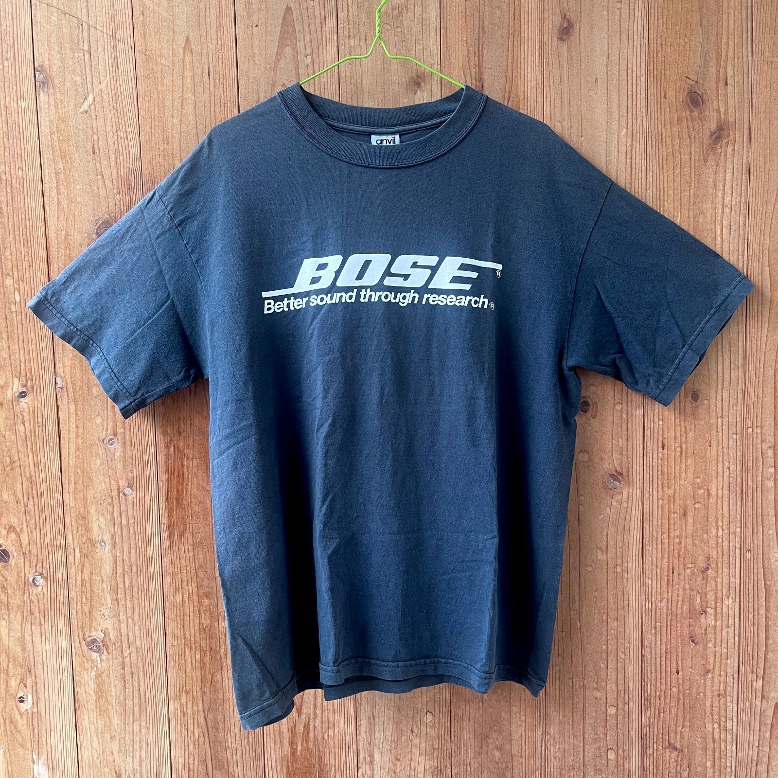 BOSE ロゴ Tシャツ anvilボディ 2000年復刻Traditionタグ - ヘンテコ