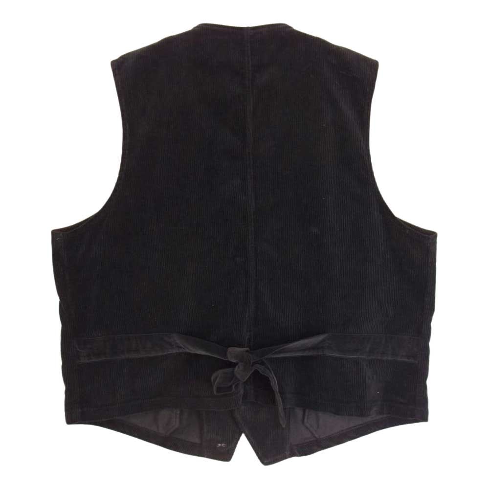 PORTER CLASSIC ポータークラシック 22AW CORDUROY MODIGLIANI VEST PCオリジナル コーデュロイ  モディリアーニ ベスト ブラック系 XXL【中古】 - メルカリ